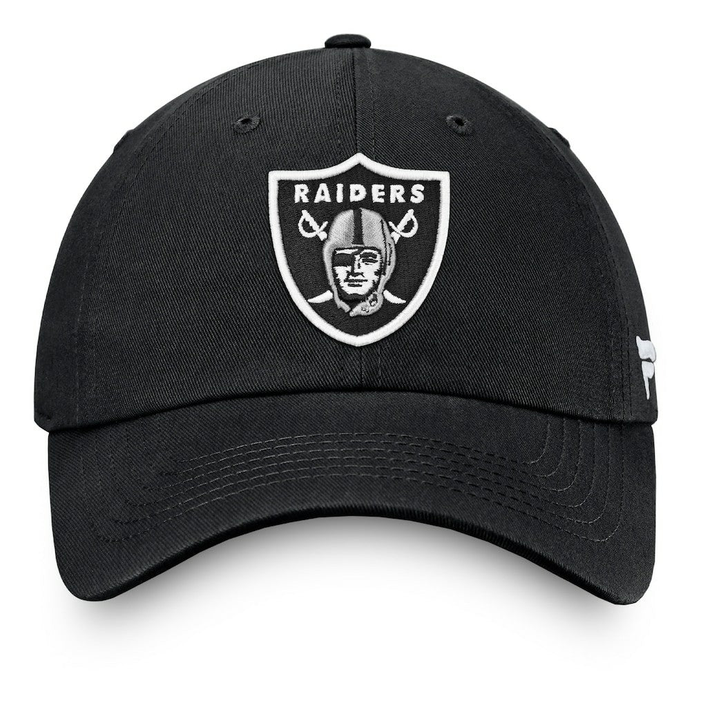 Las Vegas Raiders Fundamental Adjustable Hat Black - Fanatics