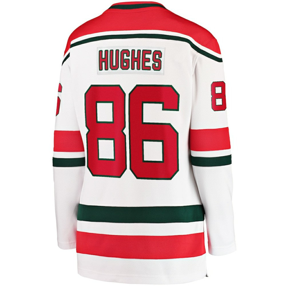Jack Hughes New Jersey Devils - Fanatics Women's Alternate Breakaway Jersey White