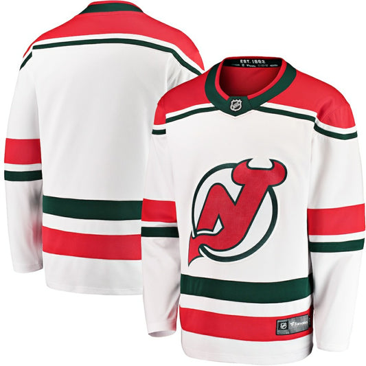 New Jersey Devils Fanatics Alternate Breakaway Jersey - White | NHL Jerseys