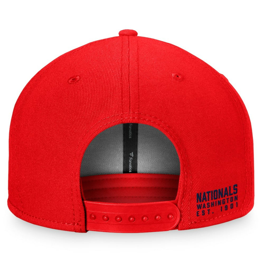 Washington Nationals Fanatics Fundamental Shadow Snapback Hat On Sale