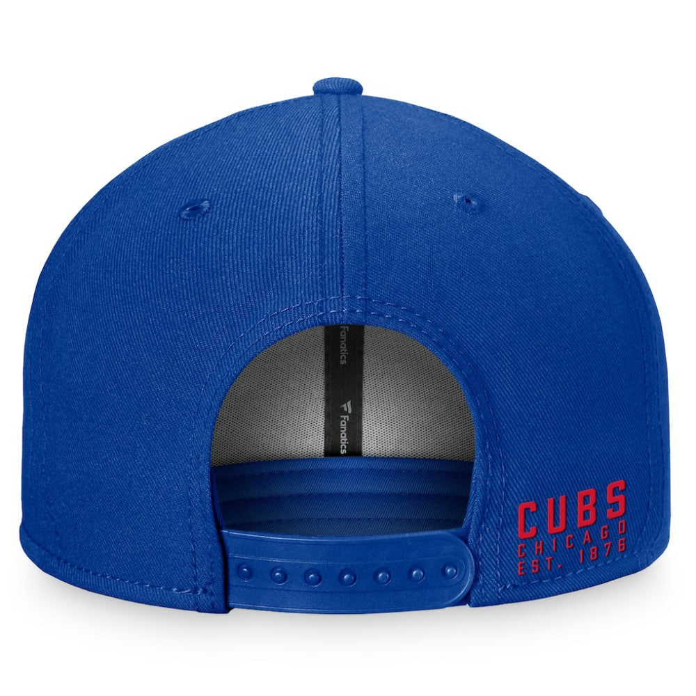 Chicago Cubs Fanatics Fundamental Shadow Snapback Hat Lifestyle