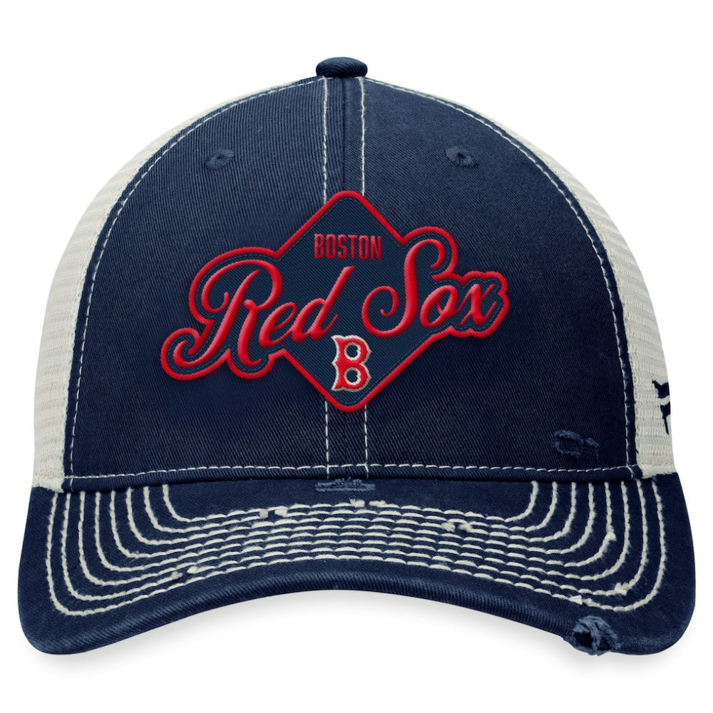Boston Red Sox Fanatics Heritage Trucker Snapback Hat for sale