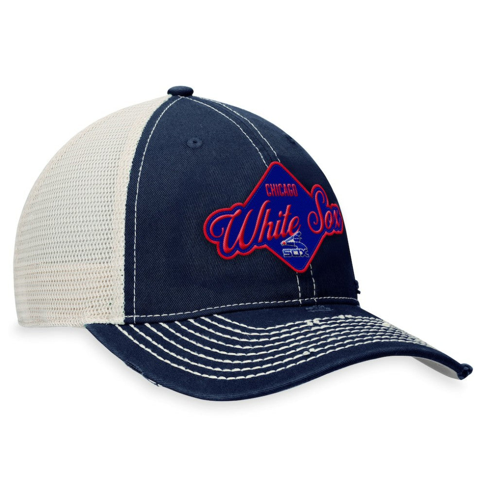 Chicago White Sox Fanatics Heritage Trucker Snapback Hat for sale