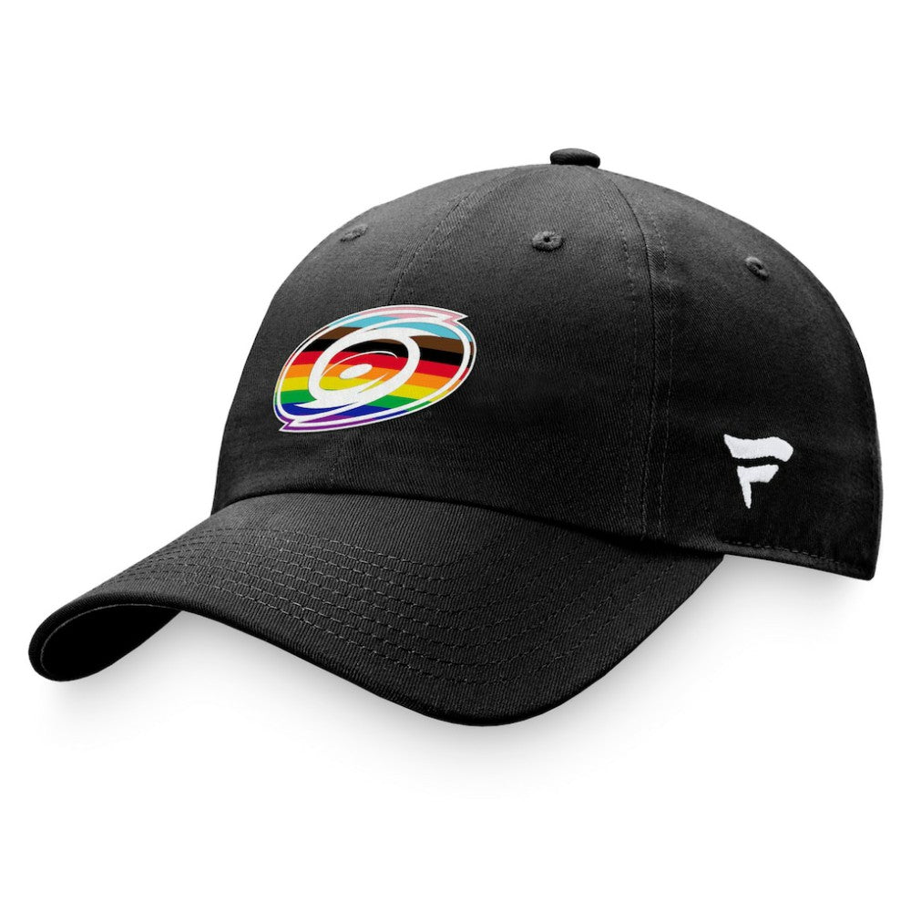 Carolina Hurricanes - Fanatics Team Logo Pride Adjustable Hat Black