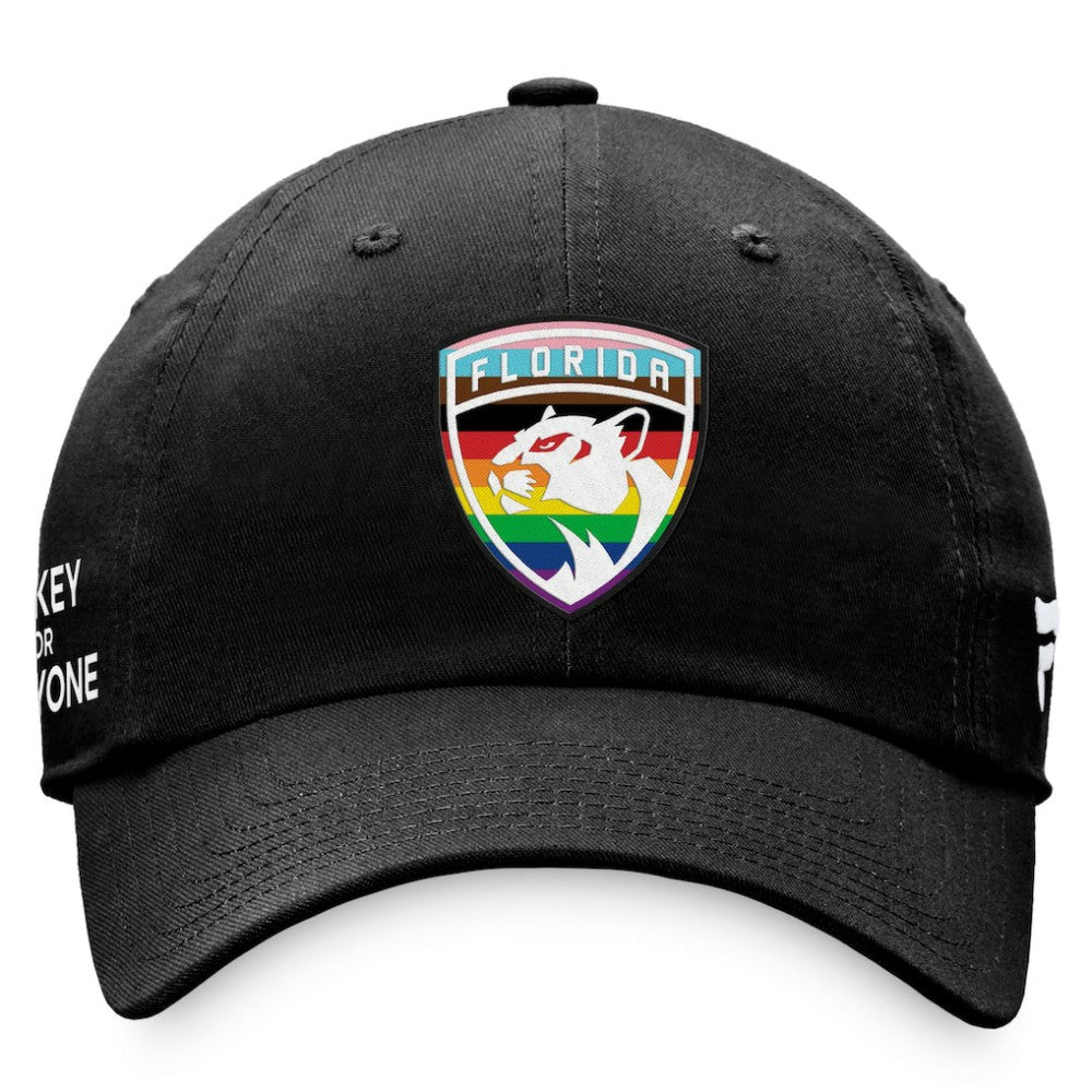 Florida Panthers - Fanatics Team Logo Pride Adjustable Hat Black