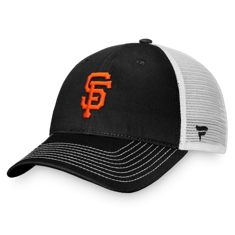 San Francisco Giants Fanatics Team Core Unstructured Trucker Adjustable Hat Lifestyle