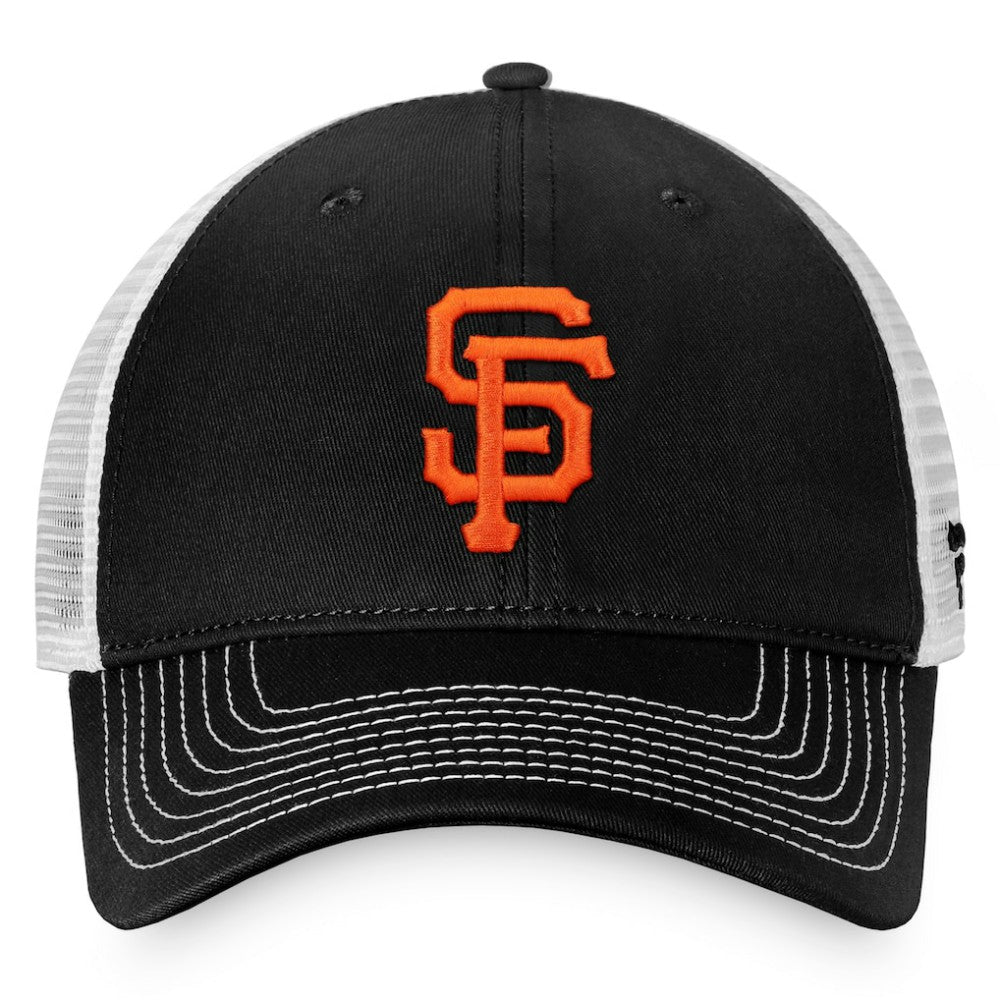 San Francisco Giants Fanatics Team Core Unstructured Trucker Adjustable Hat Lifestyle