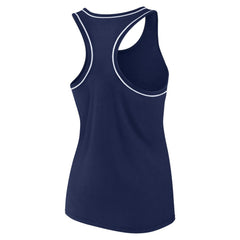 Seattle Kraken Fanatics Women's Wordmark Logo Racerback Scoop Neck Tank Top Deep Sea Blue