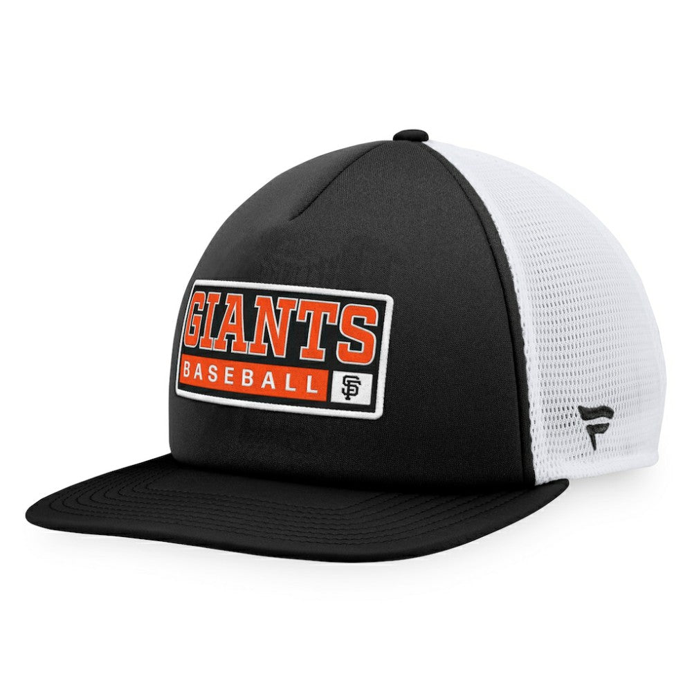 San Francisco Giants Majestic Foam Trucker Snapback Hat discount