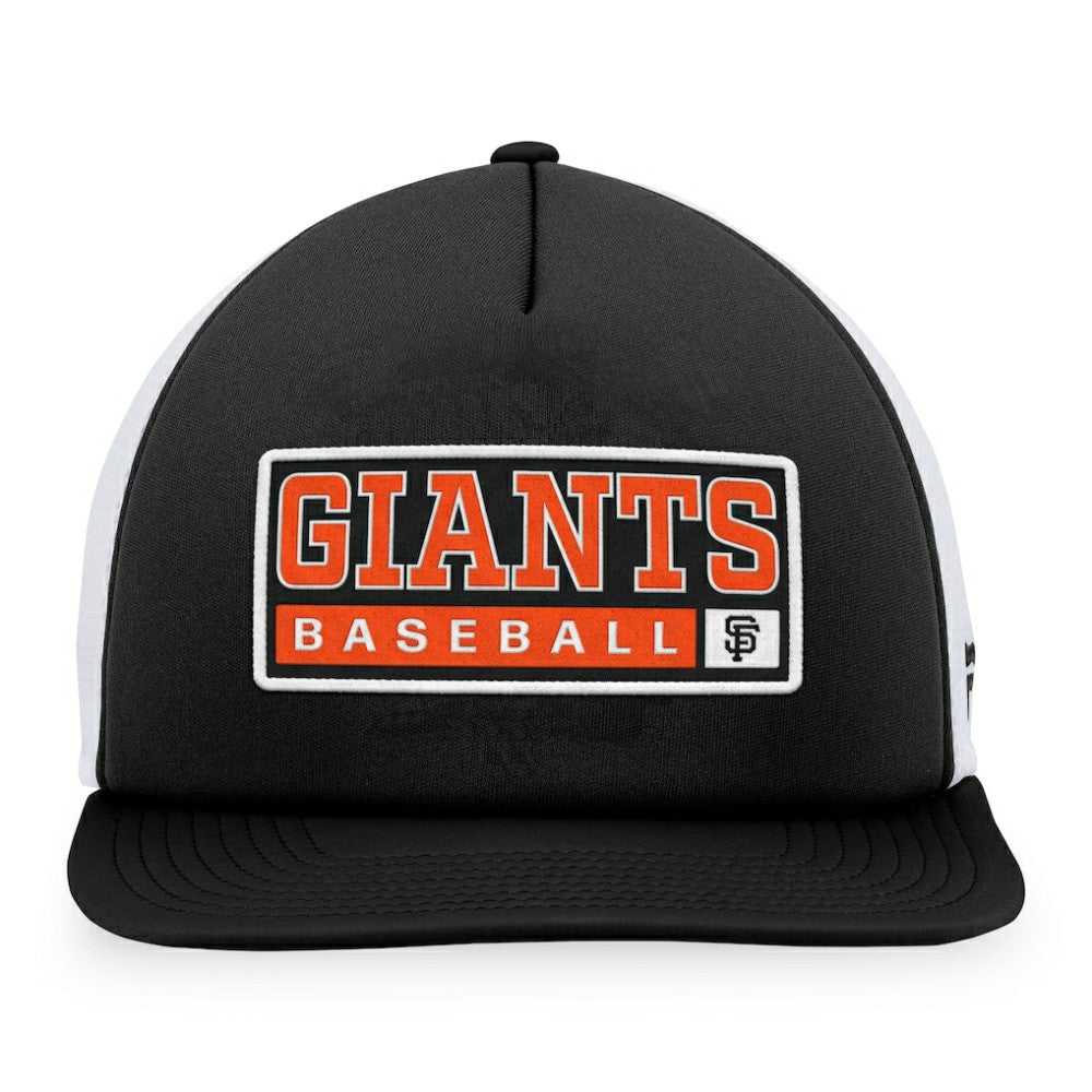 San Francisco Giants Majestic Foam Trucker Snapback Hat discount