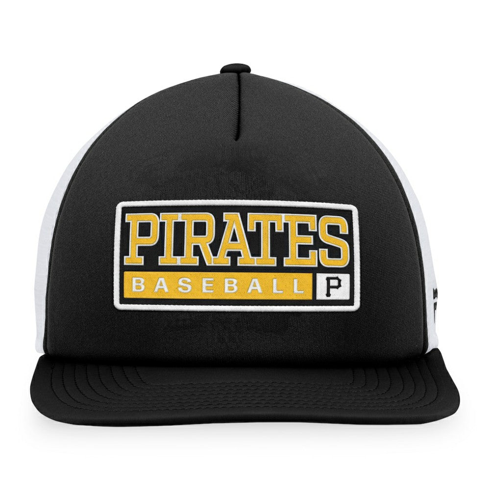 Pittsburgh Pirates Majestic Foam Trucker Snapback Hat Near Me