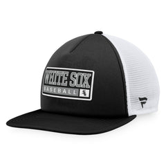 Chicago White Sox Majestic Foam Trucker Snapback Hat Lifestyle