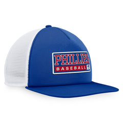 Philadelphia Phillies Majestic Foam Trucker Snapback Hat Lifestyle