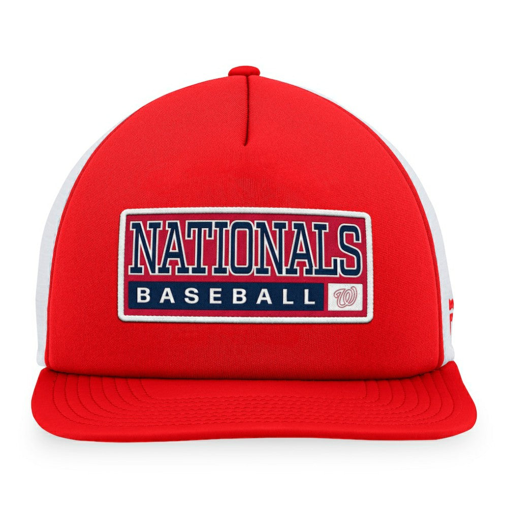 Washington Nationals Majestic Foam Trucker Snapback Hat Sale