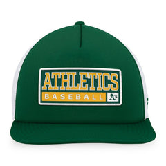 Athletics Majestic Foam Trucker Snapback Hat Sale