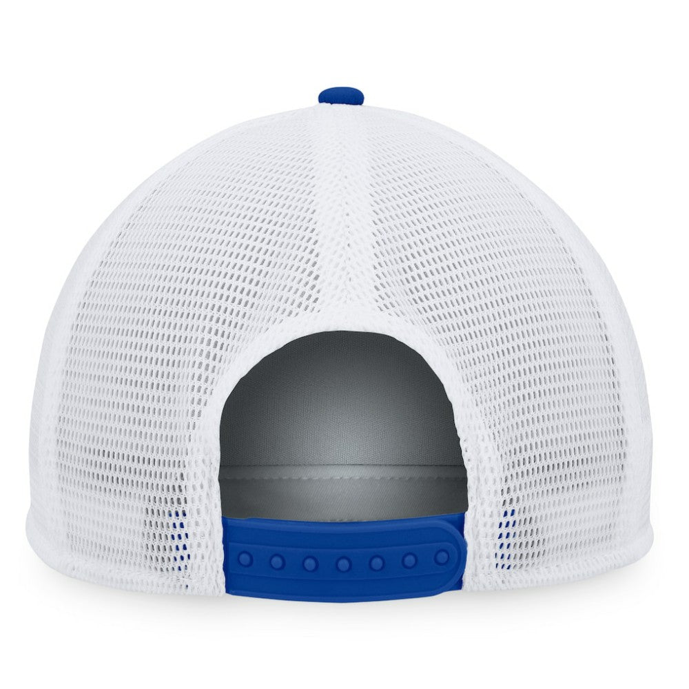 Chicago Cubs Majestic Foam Trucker Snapback Hat discount