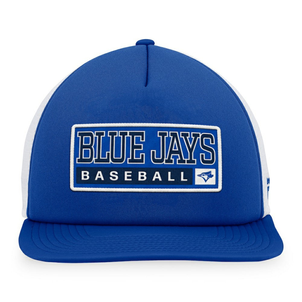 Toronto Blue Jays Majestic Foam Trucker Snapback Hat Lifestyle