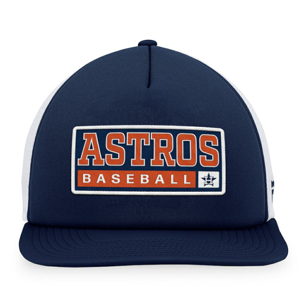 Houston Astros Majestic Foam Trucker Snapback Hat On Sale