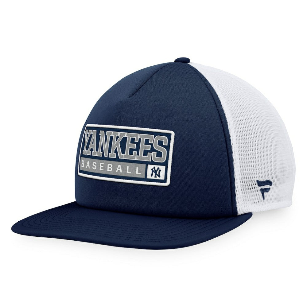 New York Yankees Majestic Foam Trucker Snapback Hat Near Me