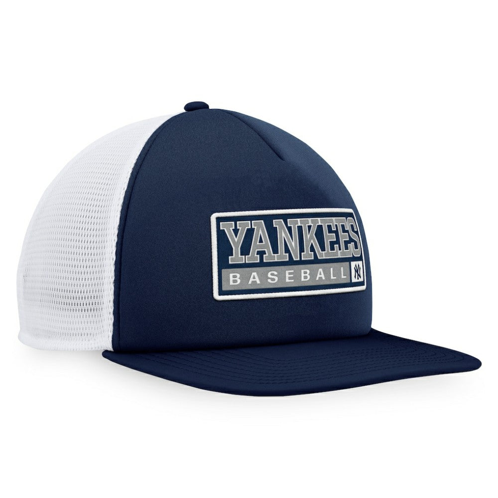 New York Yankees Majestic Foam Trucker Snapback Hat Near Me