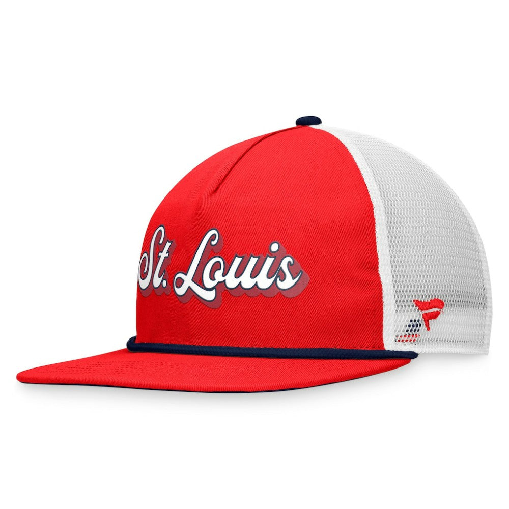 St. Louis Cardinals Fanatics Heritage Golfer Snapback Hat On Sale