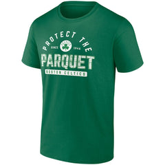 Fanatics - Boston Celtics Protect The Parquet Hometown Collection T-Shirt - Kelly Green