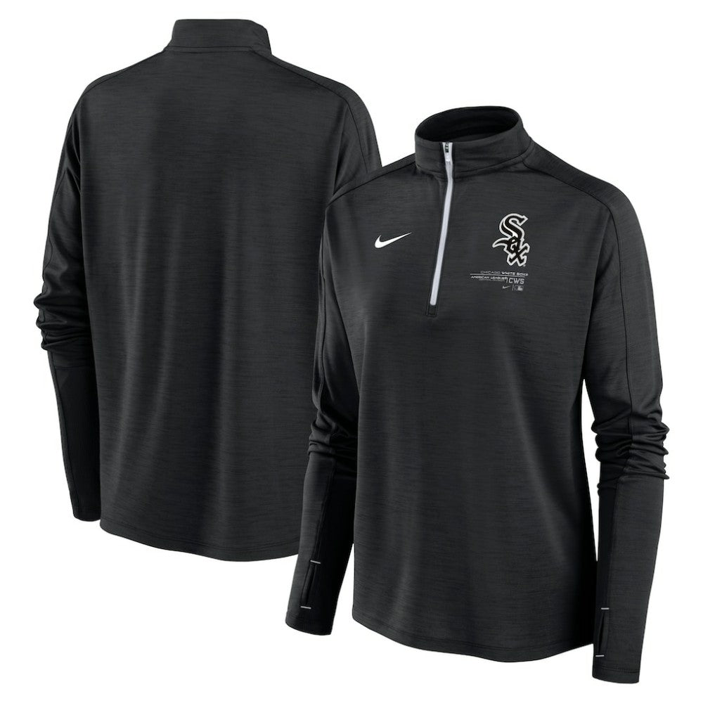 Chicago White Sox Nike Women's Pacer Quarter-Zip Top Near Me