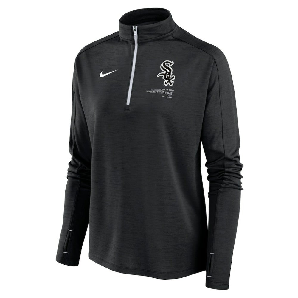 Chicago White Sox Nike Women's Pacer Quarter-Zip Top Near Me