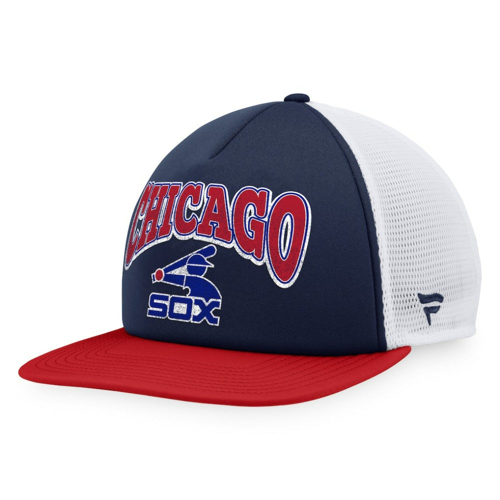 Chicago White Sox Fanatics Heritage Foam Front Trucker Snapback Hat Near Me