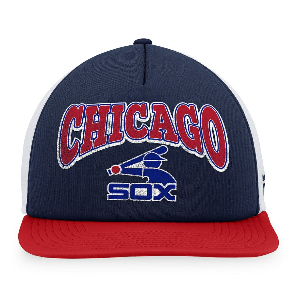 Chicago White Sox Fanatics Heritage Foam Front Trucker Snapback Hat Near Me