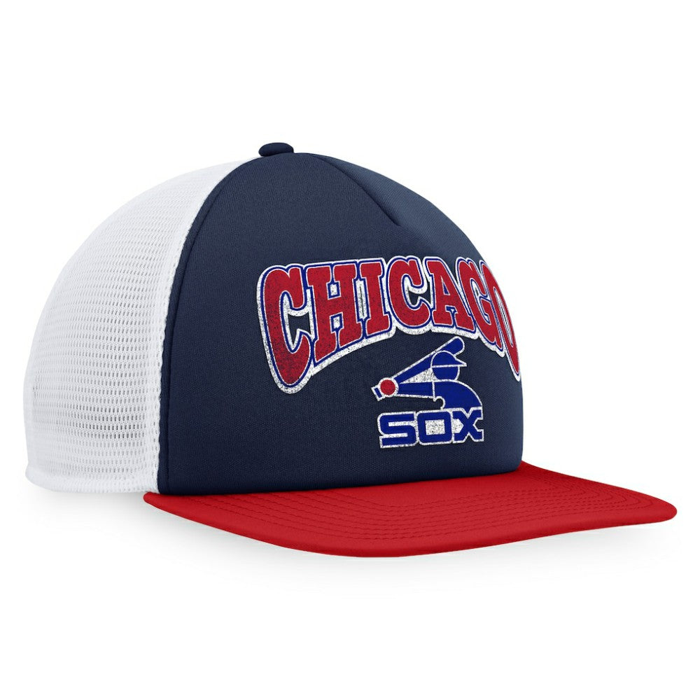 Chicago White Sox Fanatics Heritage Foam Front Trucker Snapback Hat Near Me