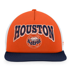 Houston Astros Fanatics Heritage Foam Front Trucker Snapback Hat Sale