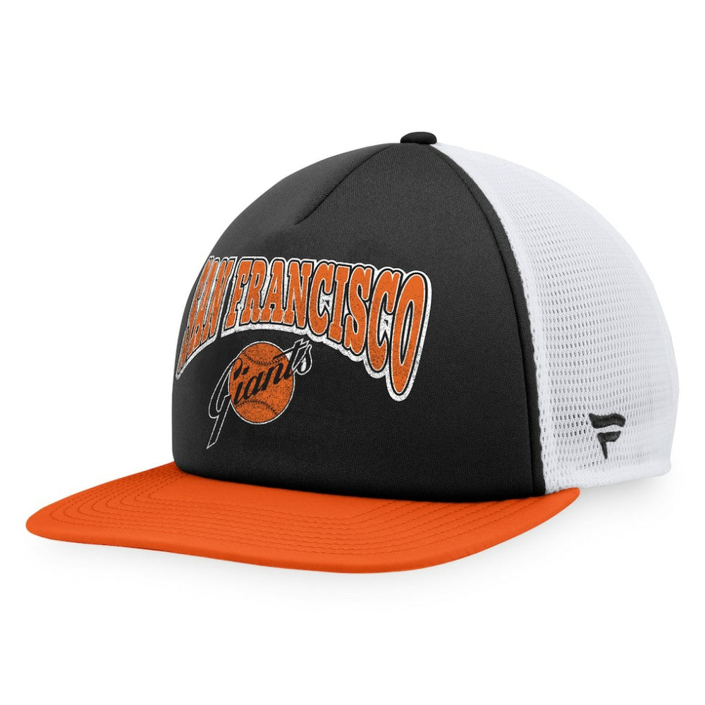San Francisco Giants Fanatics Heritage Foam Front Trucker Snapback Hat Near Me