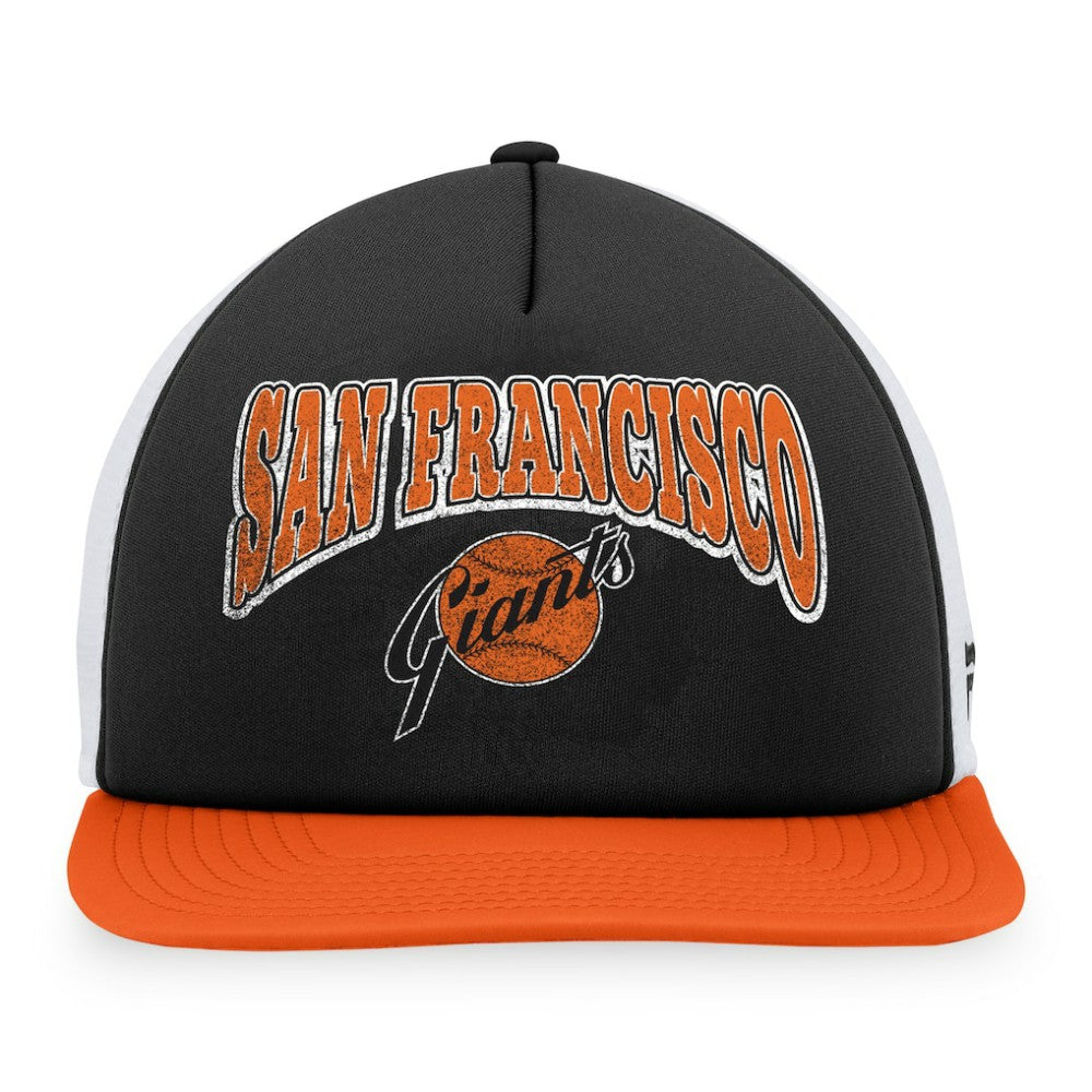 San Francisco Giants Fanatics Heritage Foam Front Trucker Snapback Hat Near Me
