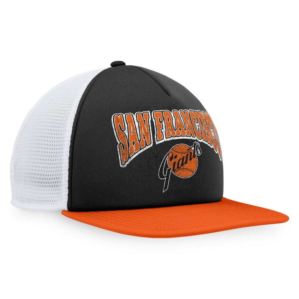 San Francisco Giants Fanatics Heritage Foam Front Trucker Snapback Hat Near Me