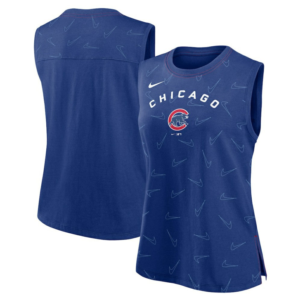 Chicago Cubs Nike Women's Muscle Play Tank Top Online