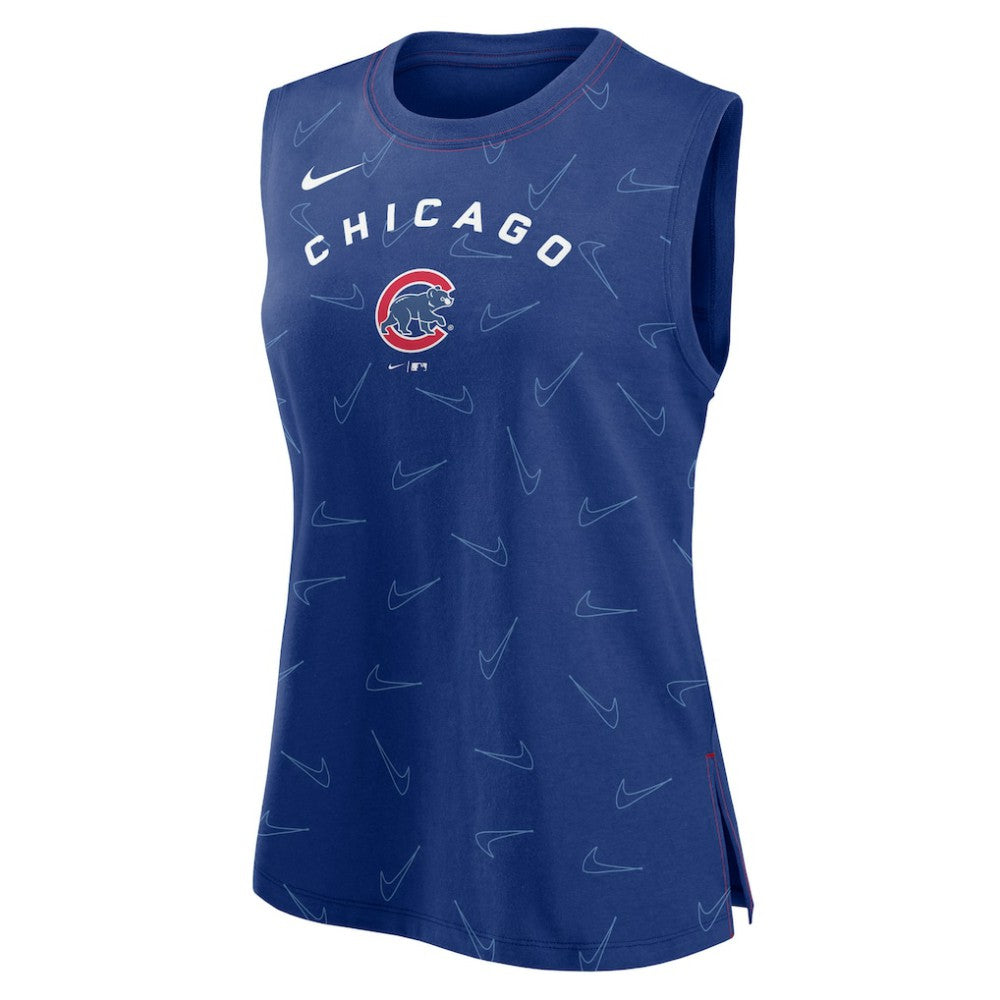 Chicago Cubs Nike Women's Muscle Play Tank Top Online