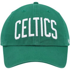 47 brand - Boston Celtics '47 Clean Up Wordmark Adjustable Hat - Kelly Green