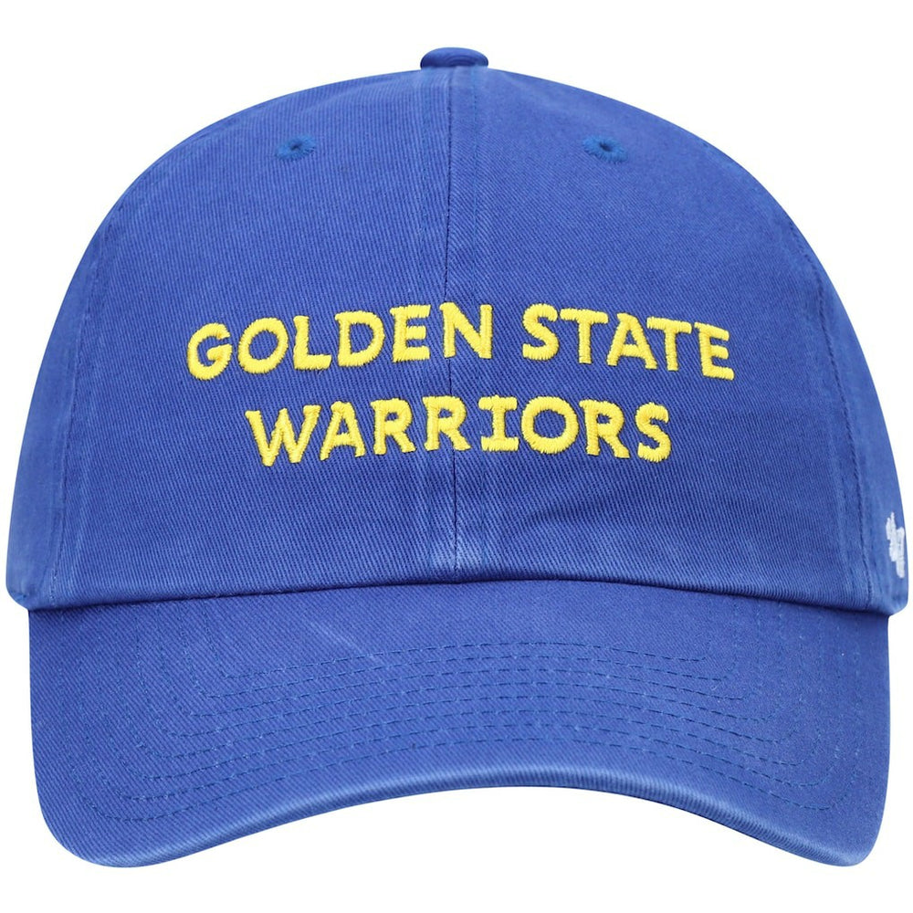 47 brand - Golden State Warriors '47 Clean Up Wordmark Adjustable Hat - Royal