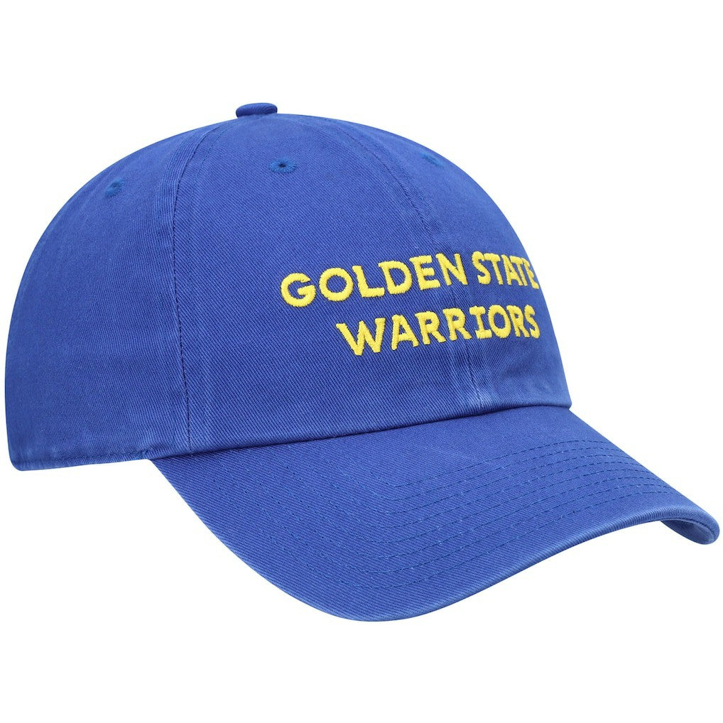 47 brand - Golden State Warriors '47 Clean Up Wordmark Adjustable Hat - Royal