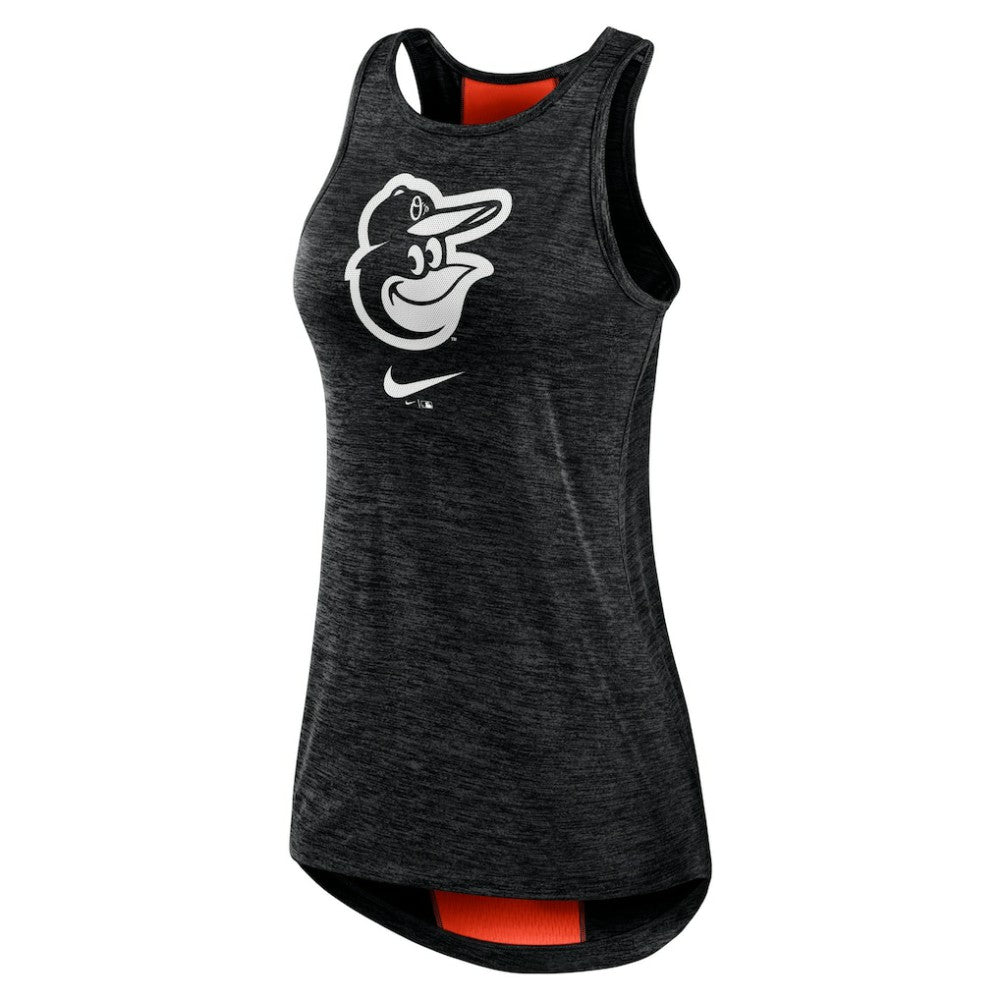 Baltimore Orioles Nike Women's Right Mix High Neck Tank Top On Sale