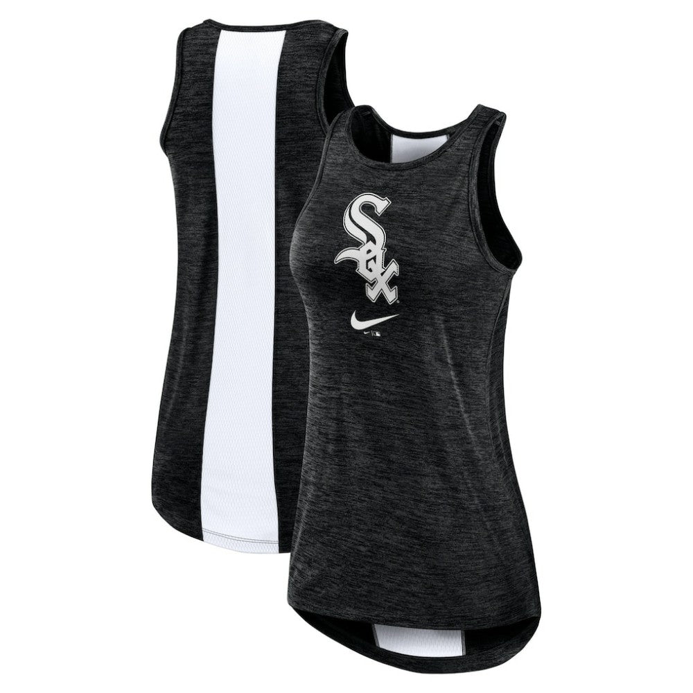 Chicago White Sox Nike Women's Dri-FIT Performance Right Mix High Neck Tank Top Sale