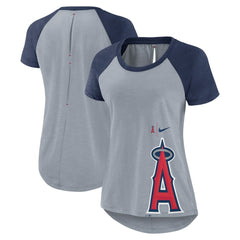 Los Angeles Angels Nike Women's Summer Breeze Raglan Fashion T-Shirt discount
