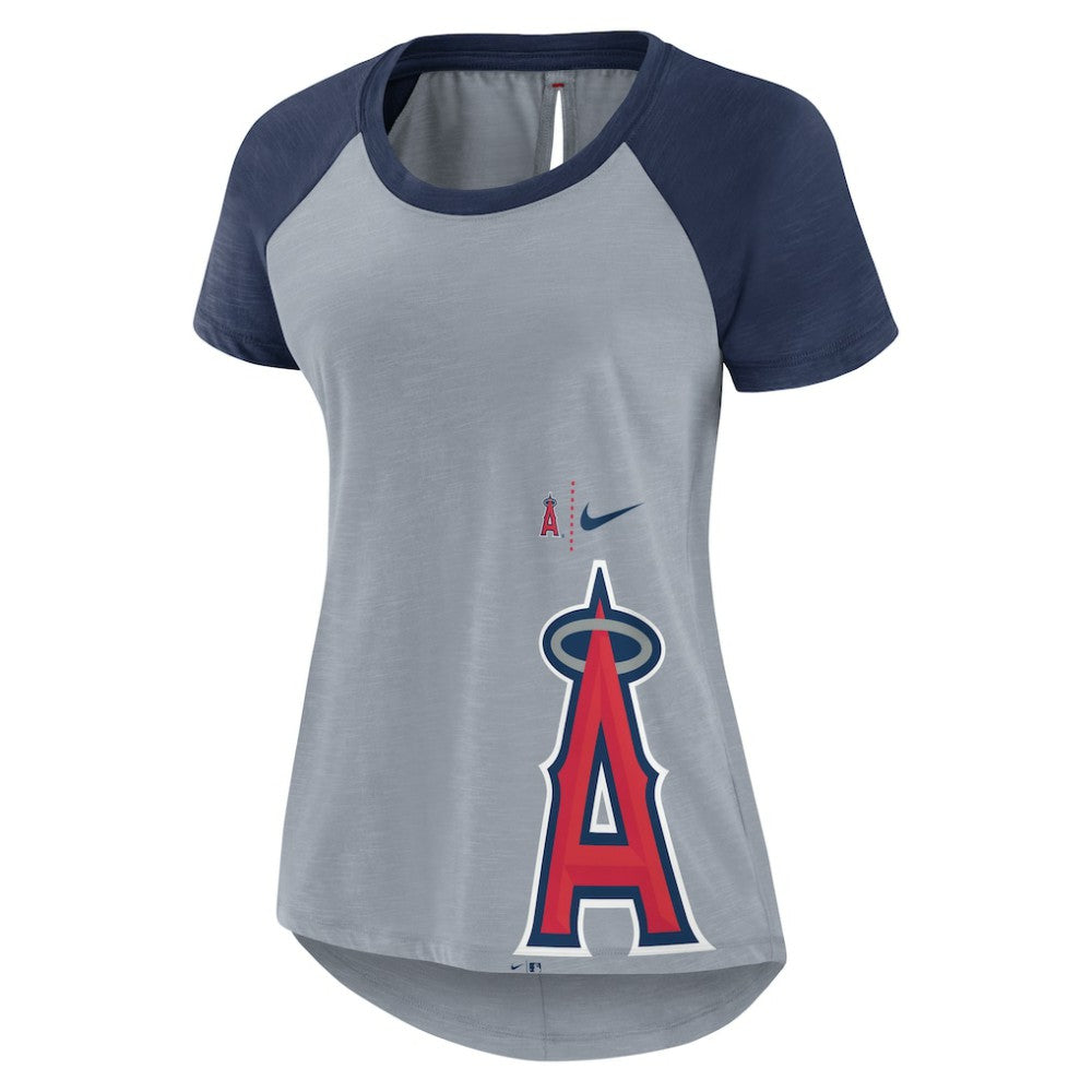 Los Angeles Angels Nike Women's Summer Breeze Raglan Fashion T-Shirt discount