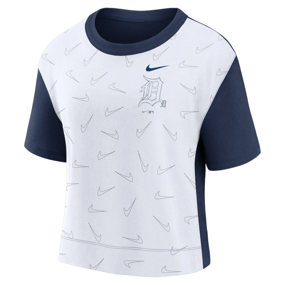 Detroit Tigers Nike Women's Line Up High Hip Fashion T-Shirt discount