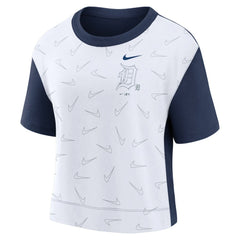 Detroit Tigers Nike Women's Line Up High Hip Fashion T-Shirt discount