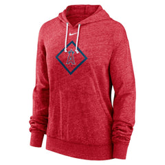 Los Angeles Angels Nike Women's Diamond Icon Gym Vintage Lightweight Hooded Top Near Me