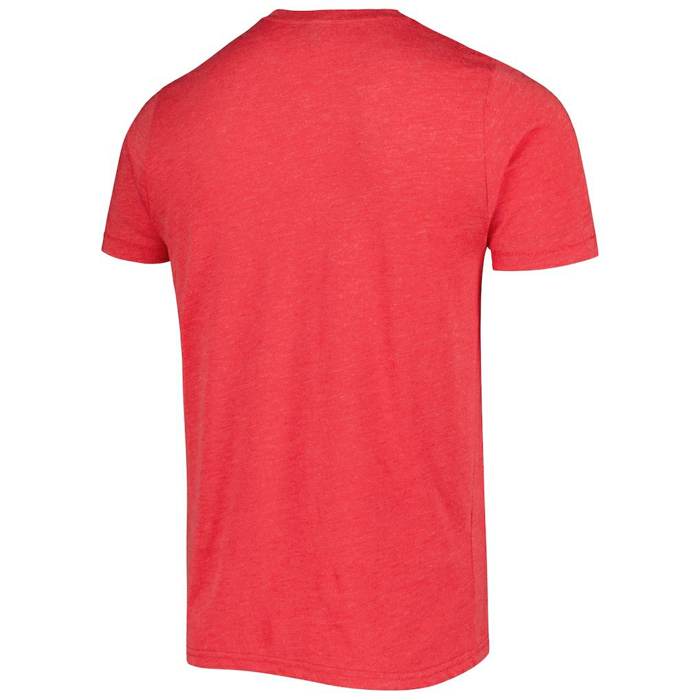 Andre Reed & Jim Kelly Buffalo Bills Homage Unisex NFL Jam Retired Tri-Blend T-Shirt Heather Red - NFL
