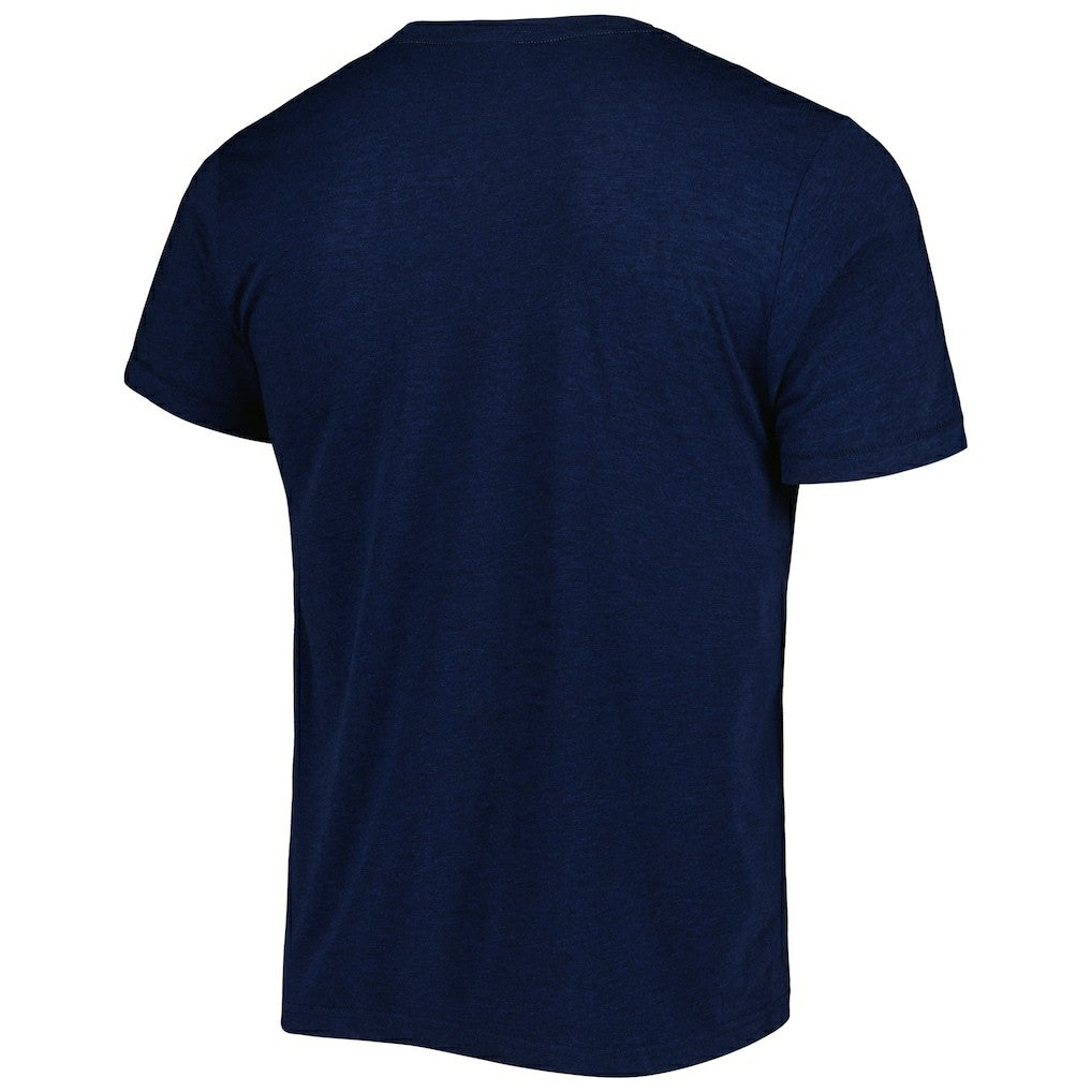 Troy Aikman & Michael Irvin Dallas Cowboys Homage Unisex NFL Jam Retired Tri-Blend T-Shirt Heather Navy - NFL
