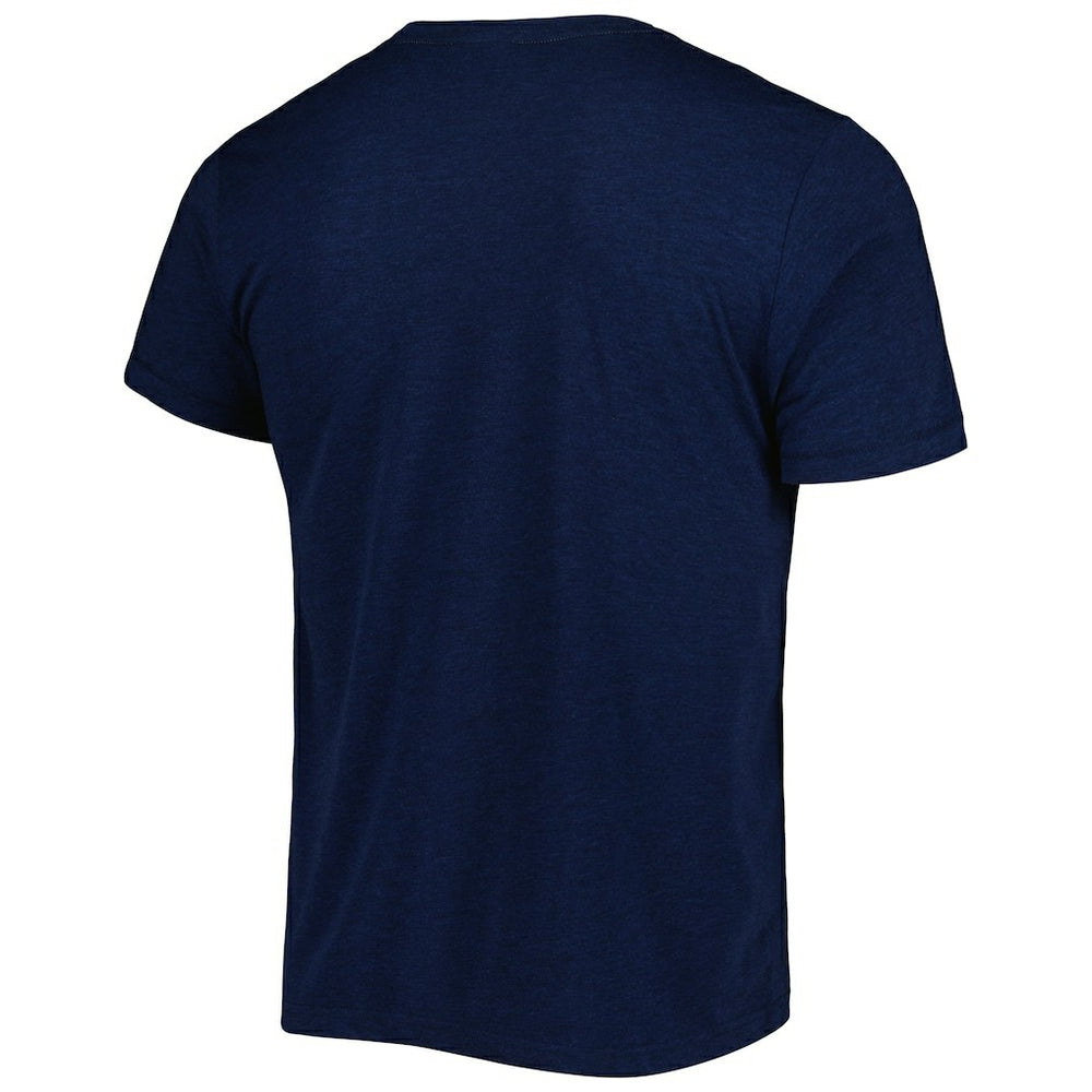 Troy Aikman & Michael Irvin Dallas Cowboys Homage Unisex NFL Jam Retired Tri-Blend T-Shirt Heather Navy - NFL